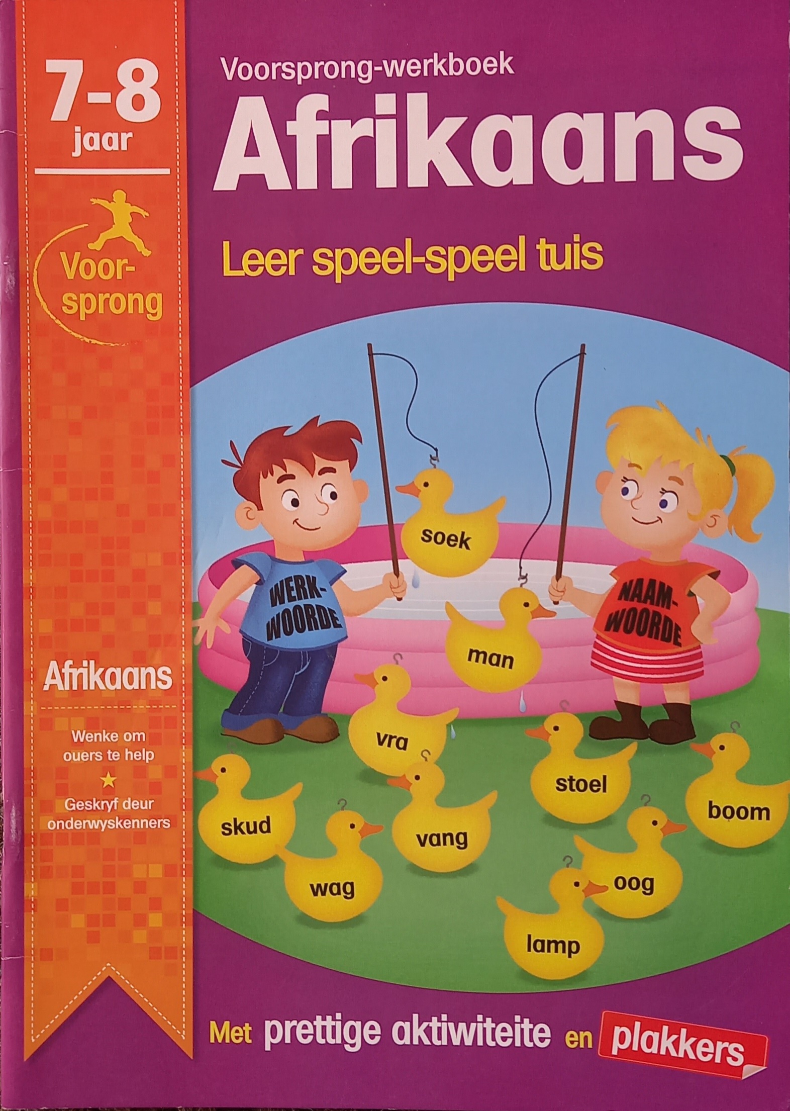 7-8 Jaar Voorsprong-Werkboek Afrikaans. Leer speel-speel tuis /Lewis, Carrie
